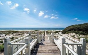 board walk to the beach